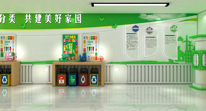 垃圾分類體驗館建設背景